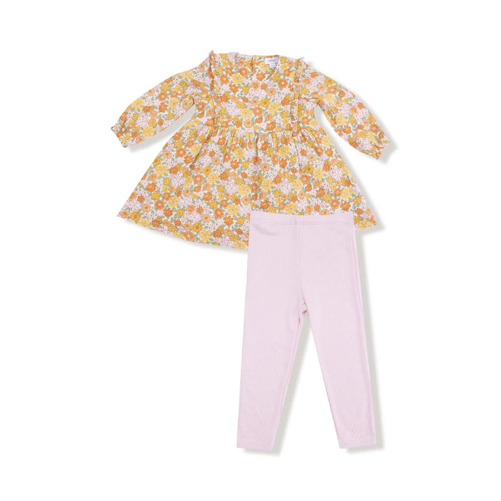 Sweet Amber Floral Dress Set