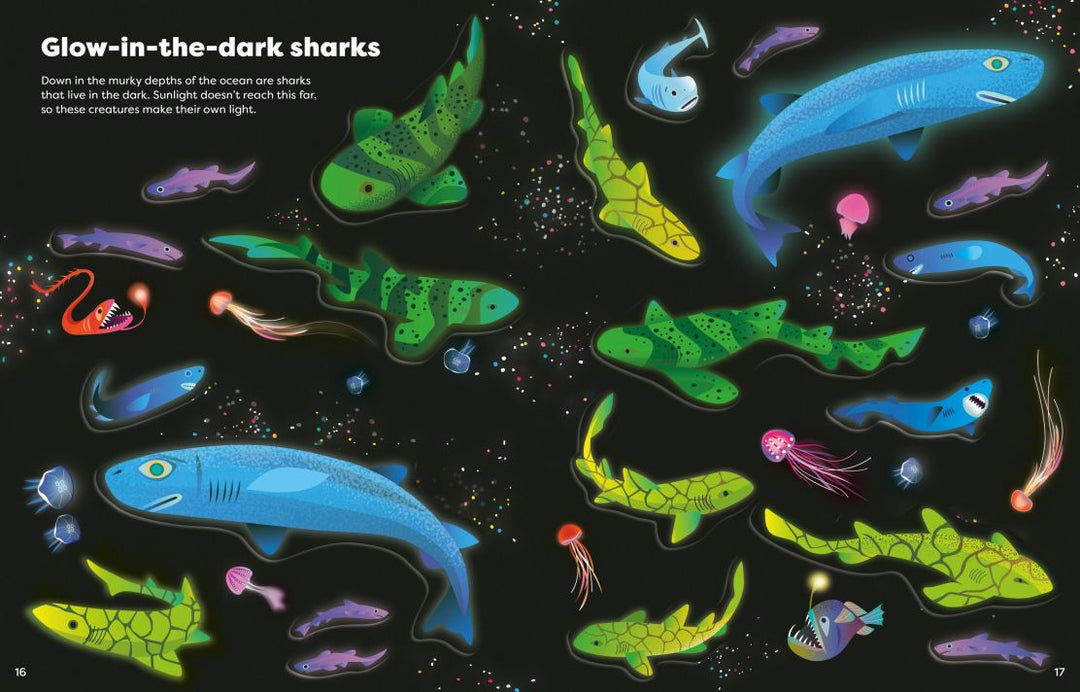 Big Sticker Book of Sharks