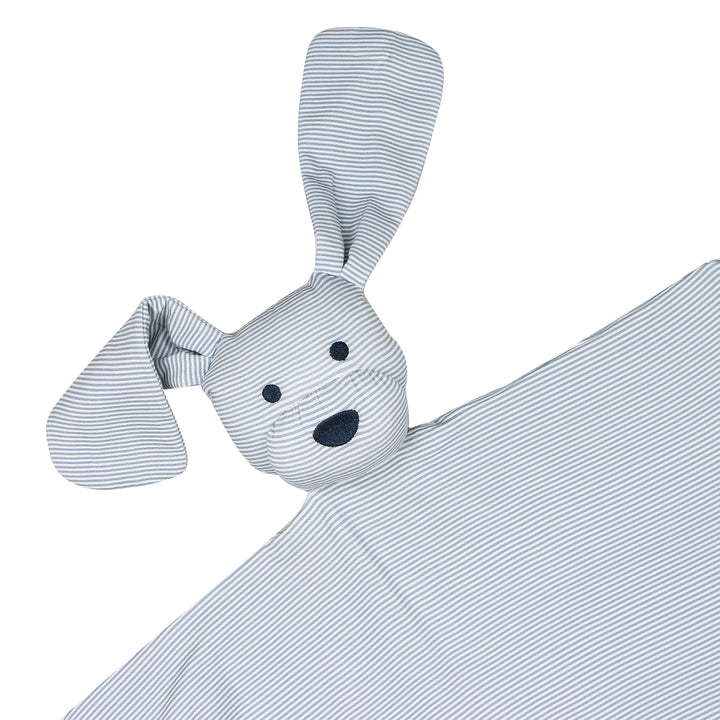 Mini Stripe Dog Lovey- Blue