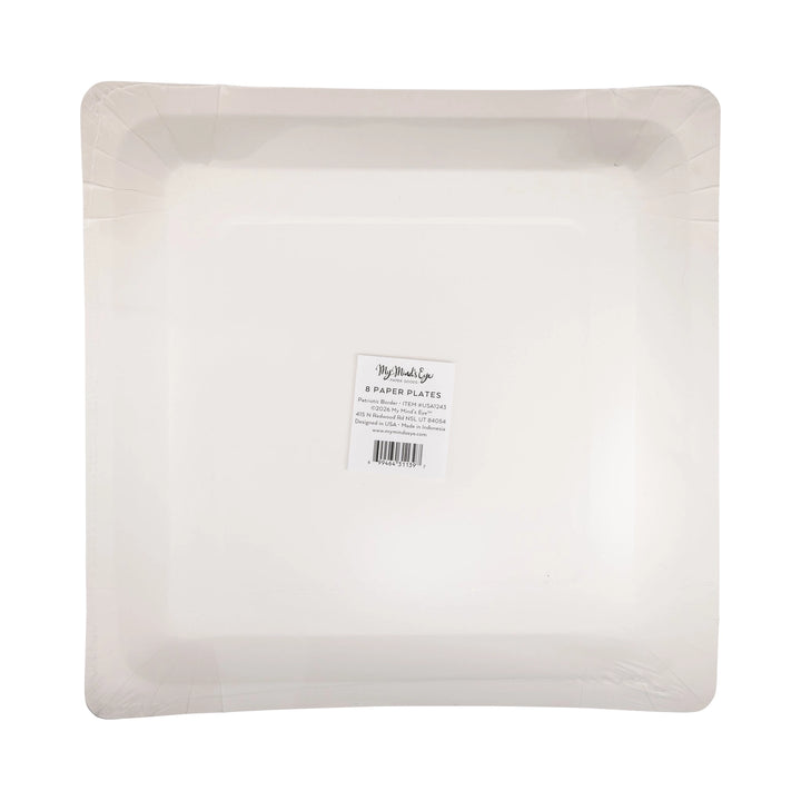 Border Paper Plate