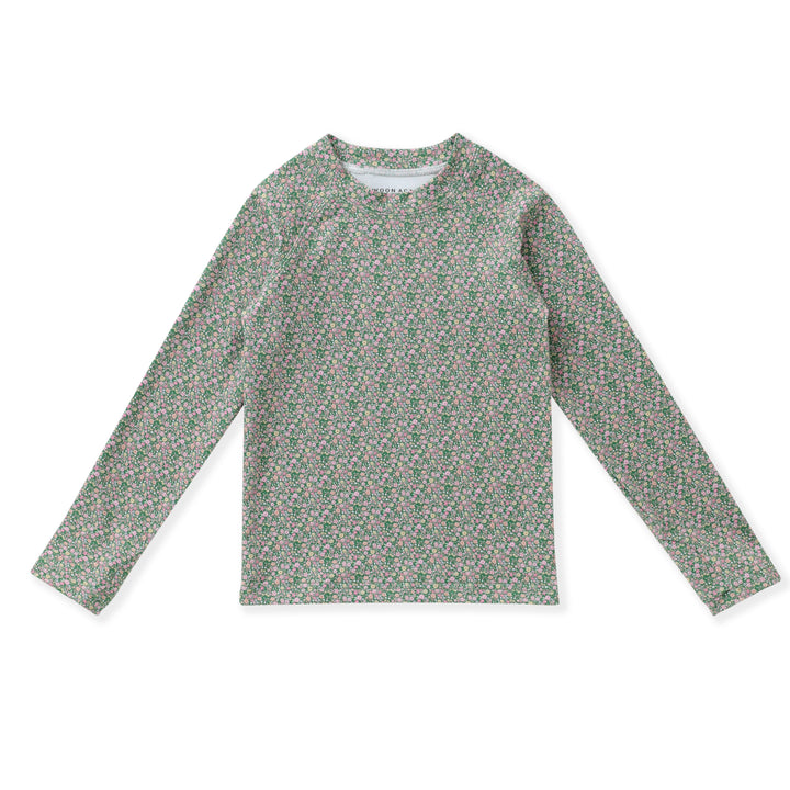 Olive Ditsy Floral Top