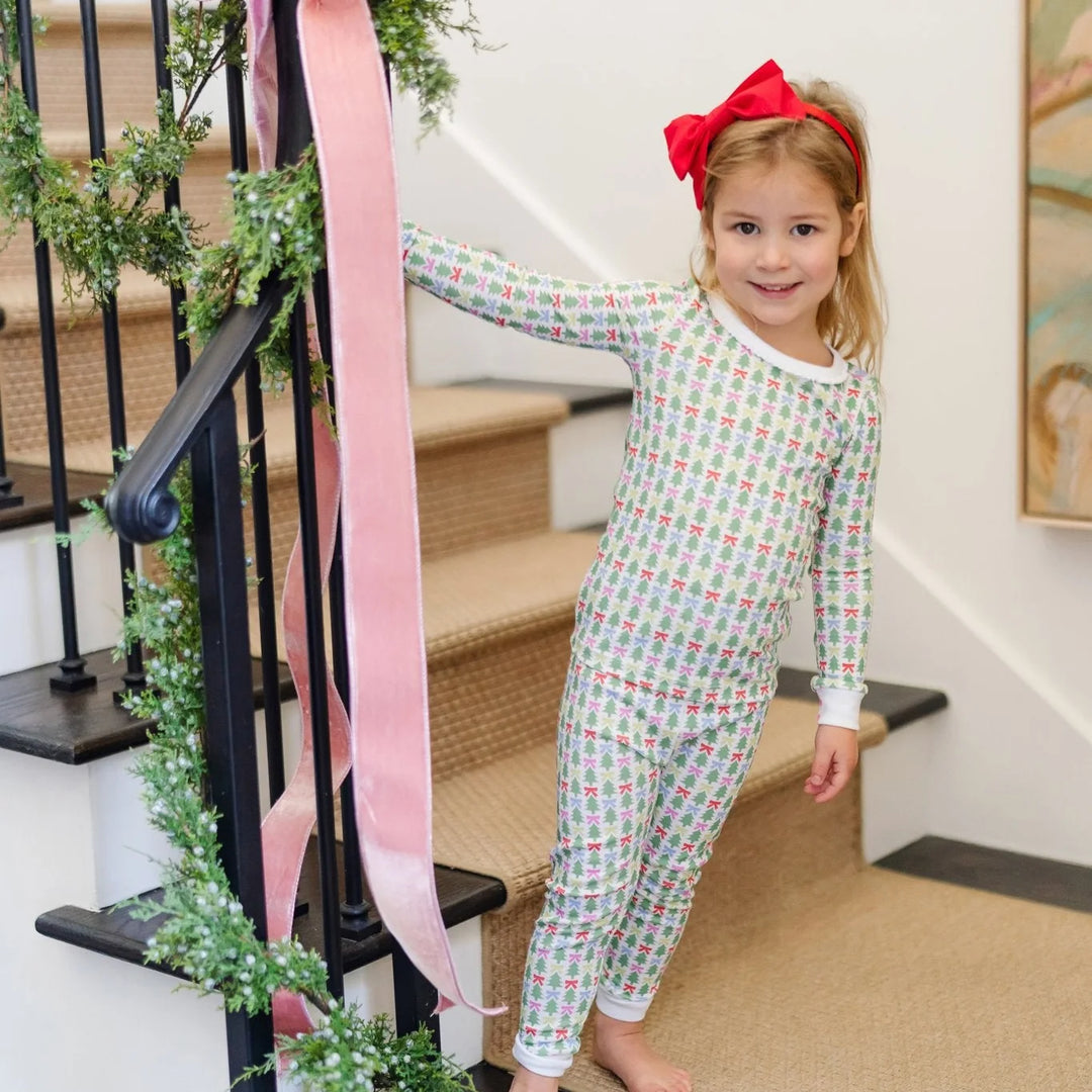 Ava Pajamas- Tree Topper Bows