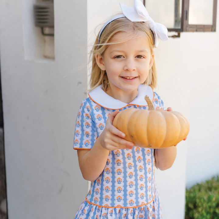 Libby Dress- Harvest Ribbon Floral