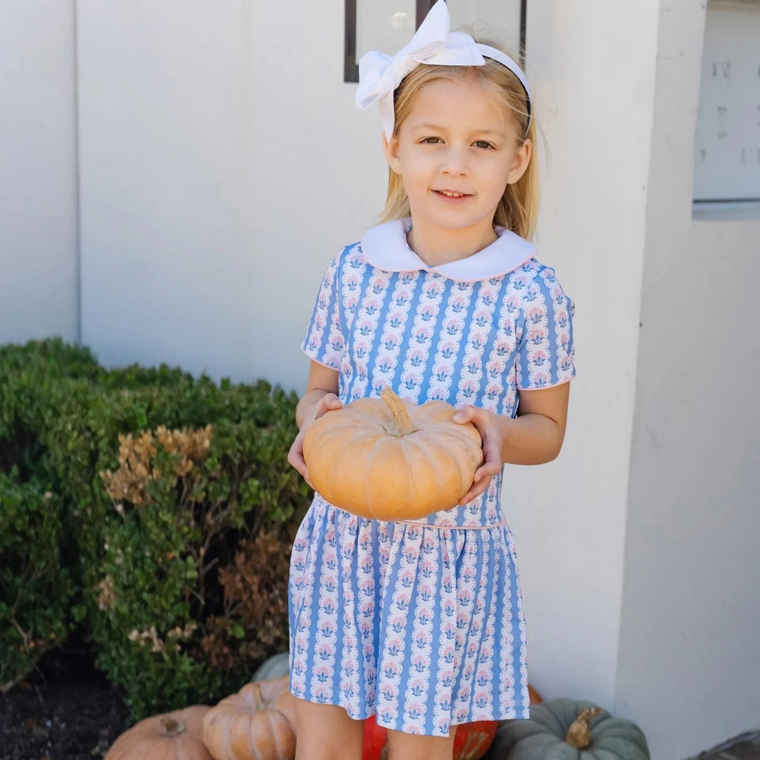 Libby Dress- Harvest Ribbon Floral