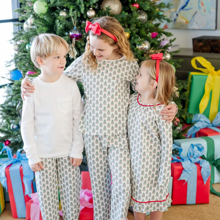 Millie Girl's Pant Set- Under the Christmas Tree