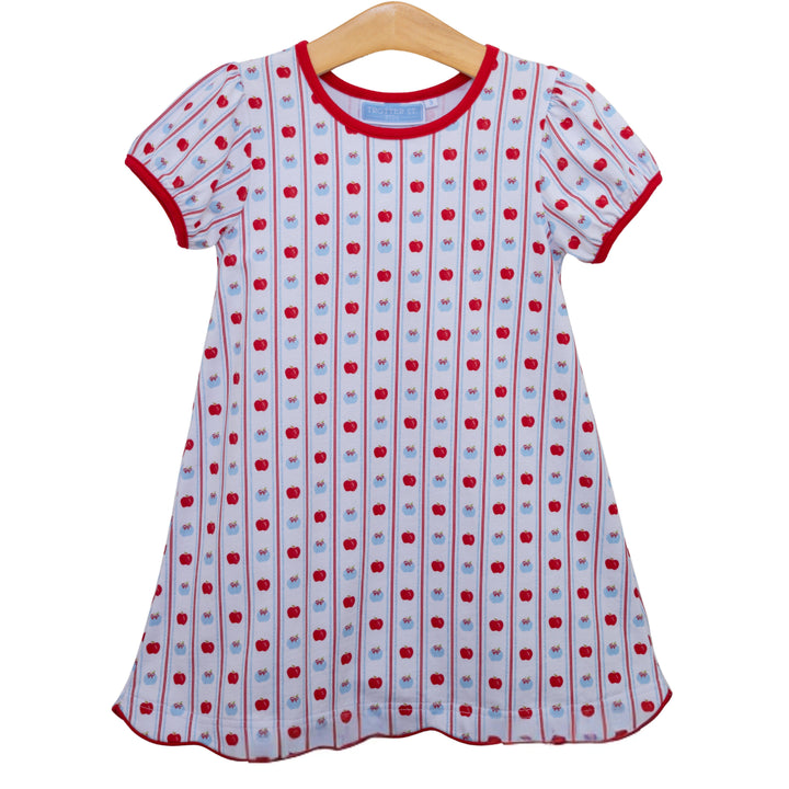 Apple Print Dress