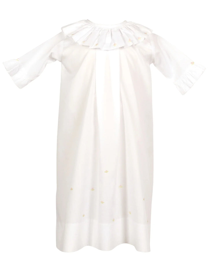 Ava Newborn Daygown- White