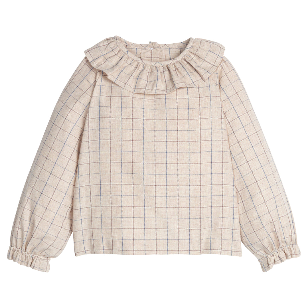 Bespoke Blouse- Durham Windowpane