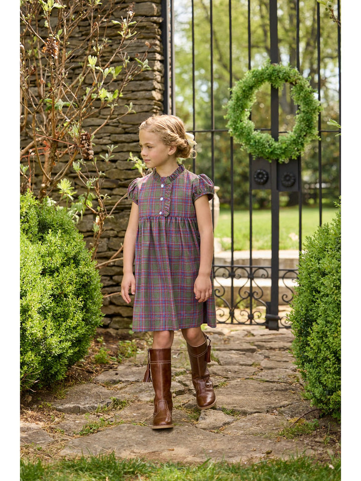 Pre Order Birdie Dress- Thornhill Plaid