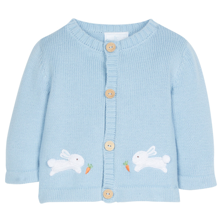 Crochet Sweater- Blue Bunny