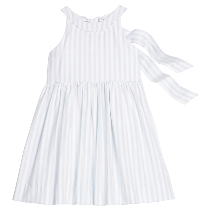 Bow Back Annie Dress- Savannah Stripe