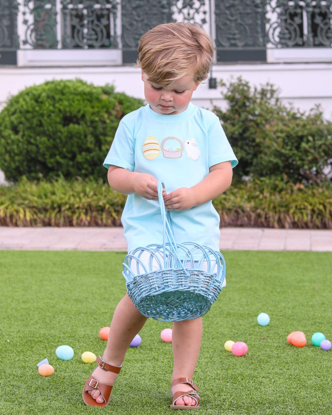 Bunnies and Baskets Short Set