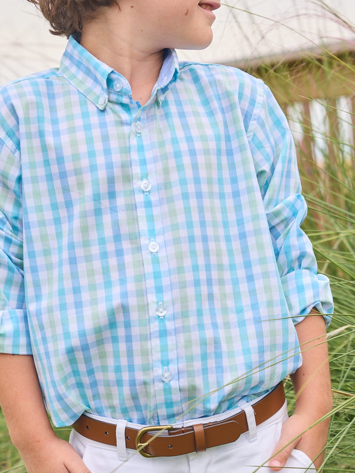 Button Down Shirt- Briarcliff Plaid