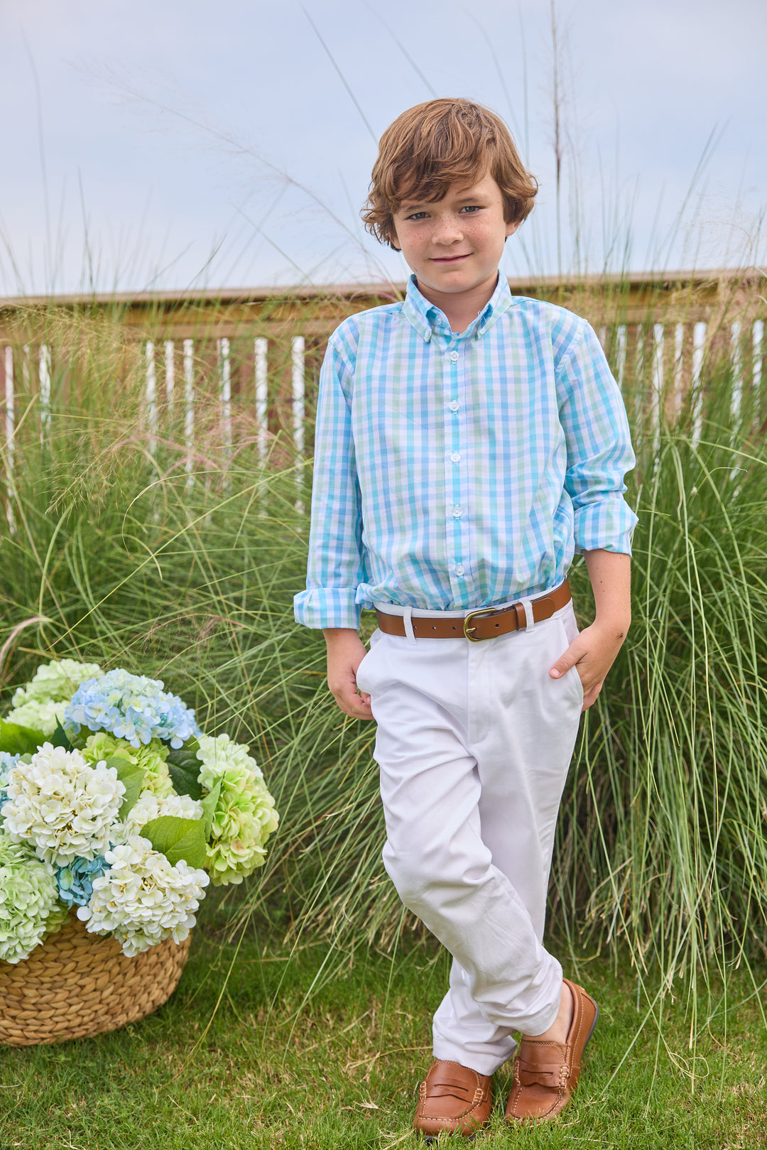 Button Down Shirt- Briarcliff Plaid