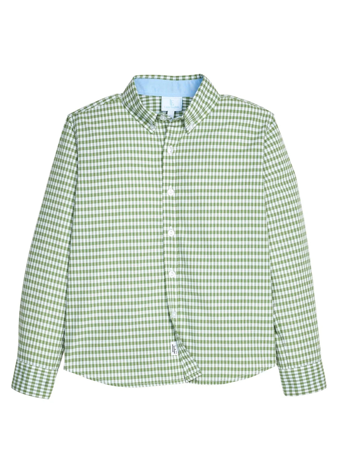 Button Down Shirt- Watercress Gingham