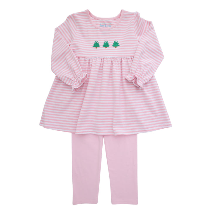 Christmas Tree Ruffle Pant Set