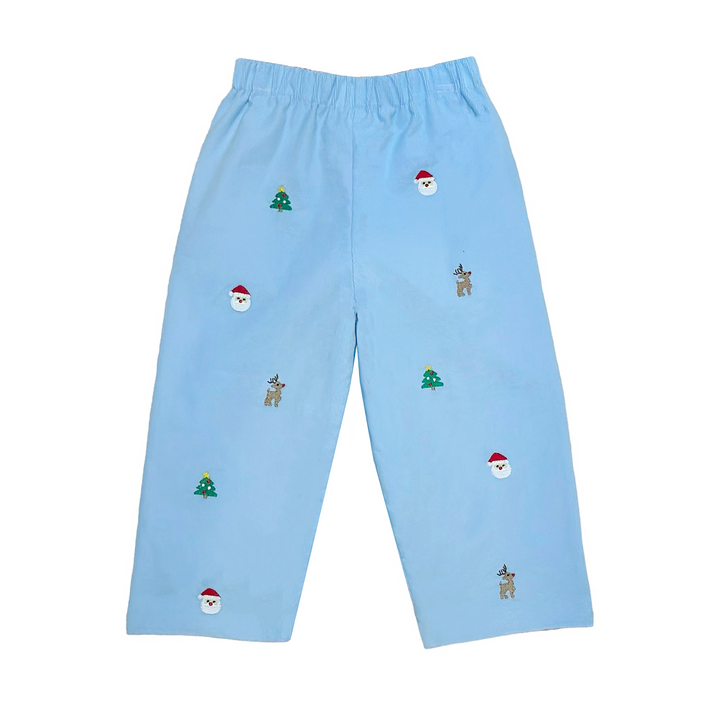 Christmas Polo Set with Reversible Pants