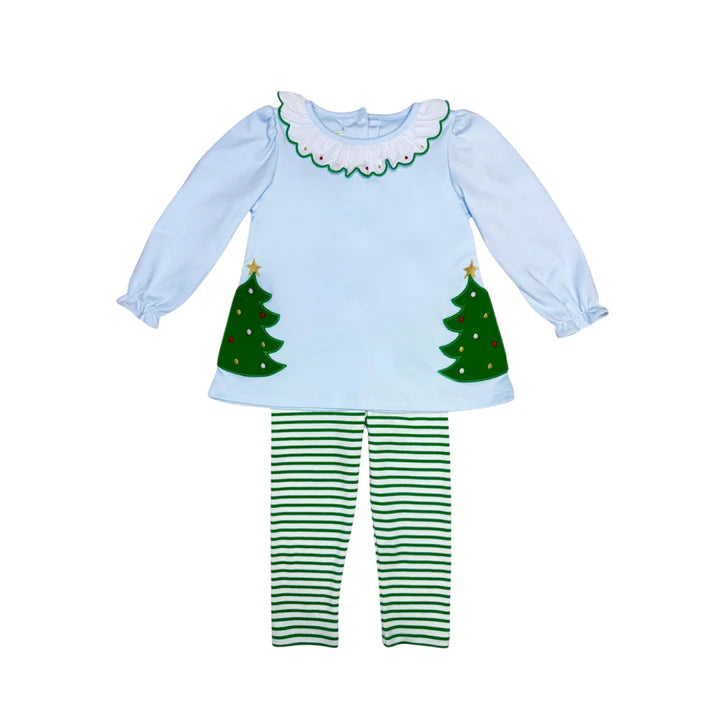 PRE ORDER Christmas Tree Amelie Legging Set