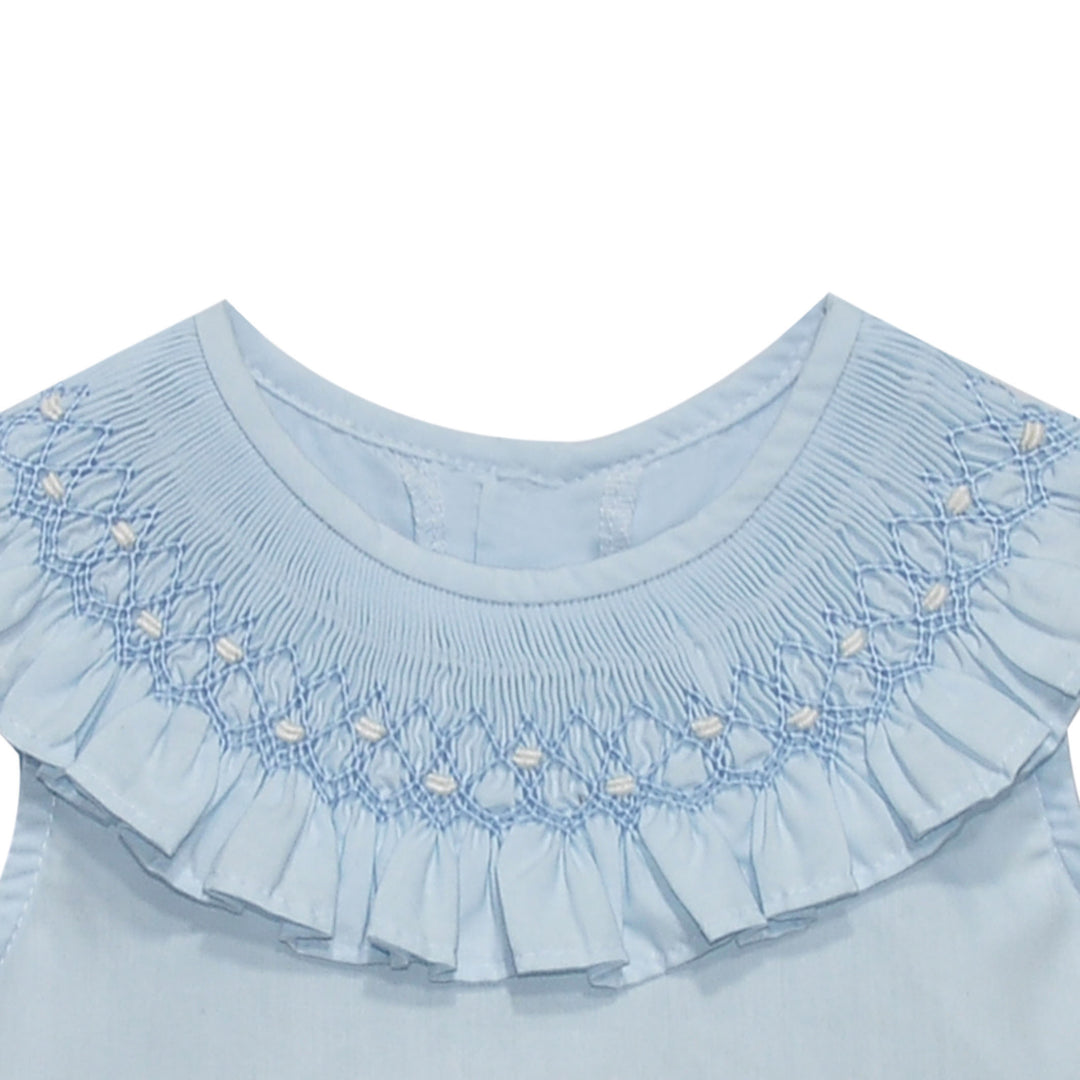 Blue Zadie Bloomer Set- Breezy Bluebell