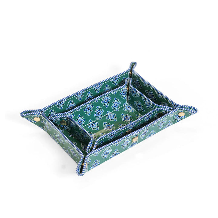 Luxe Saffiano Tray- Madison (Mult Sizes)