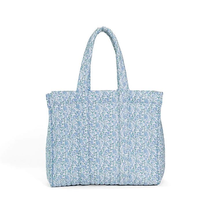 Quilted Go Go Tote- Hamptons Floral