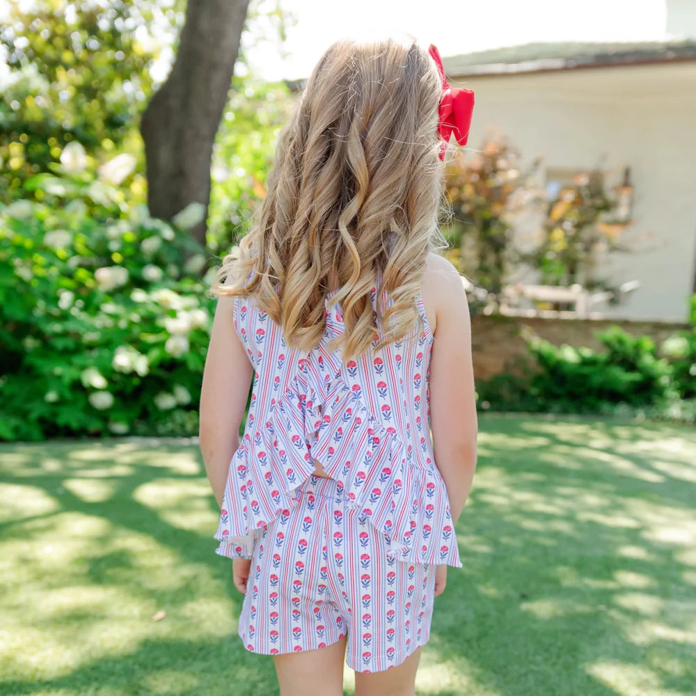 Poppy Girls' Short Set- Liberty Floral