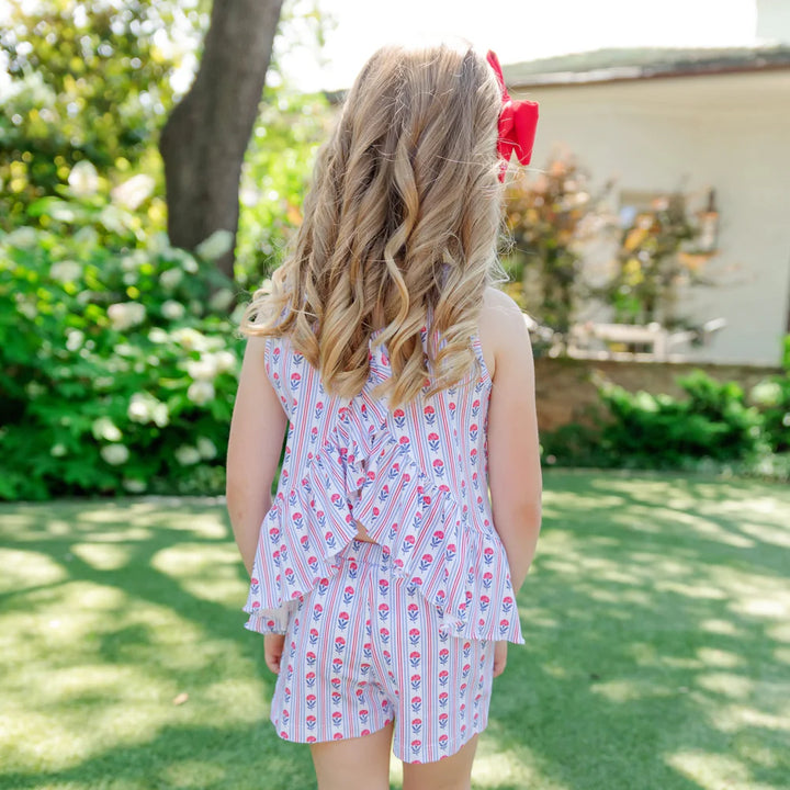 Poppy Girls' Short Set- Liberty Floral