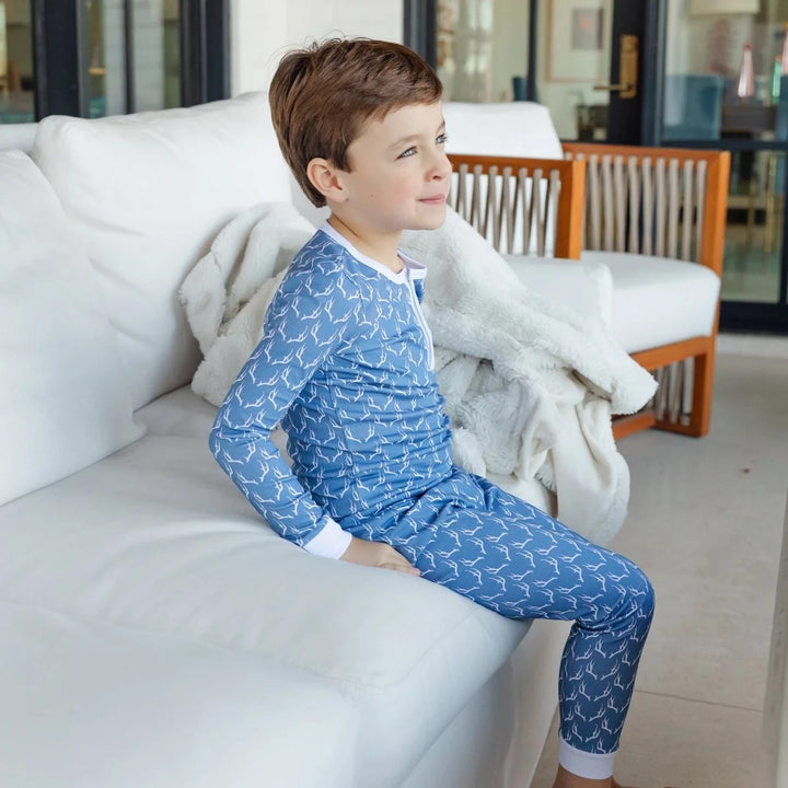Jack Boys' Pajamas- Rustic Antlers