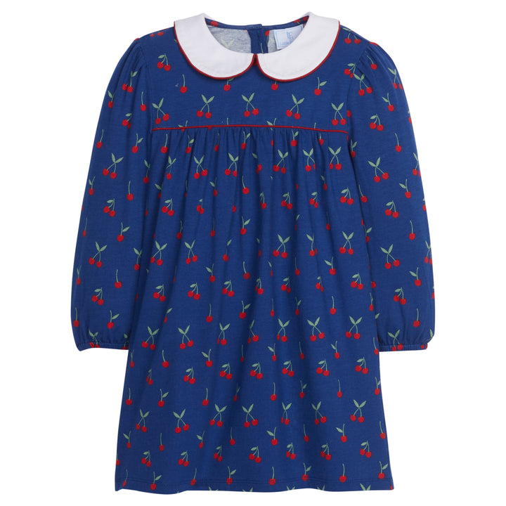 Evelyn Dress- Cherries Print