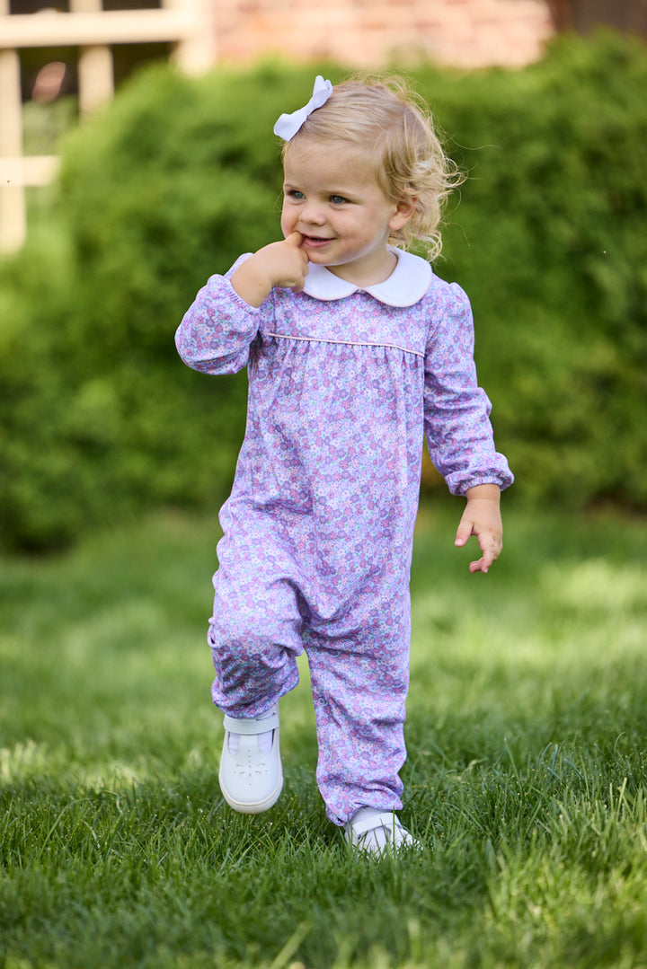 Evelyn Romper- Ashbrook Floral