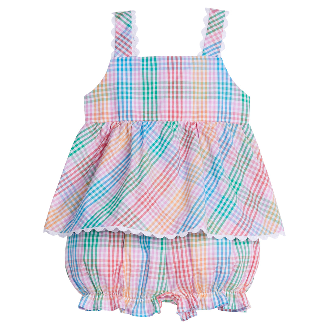 Evie Bloomer Set- Preppy Plaid