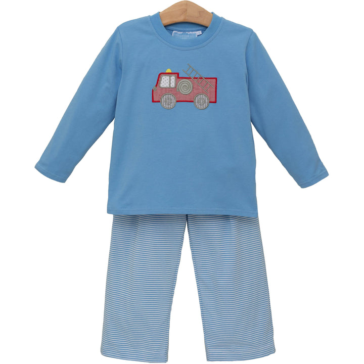 Fire Truck Pant Set