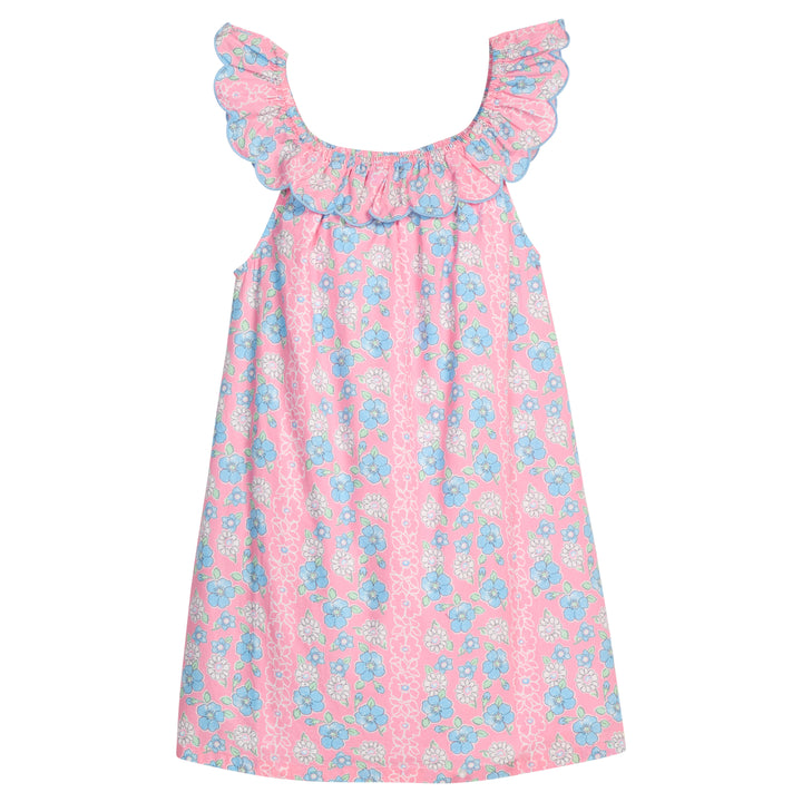 Flora Dress - Spring Marguerite Floral