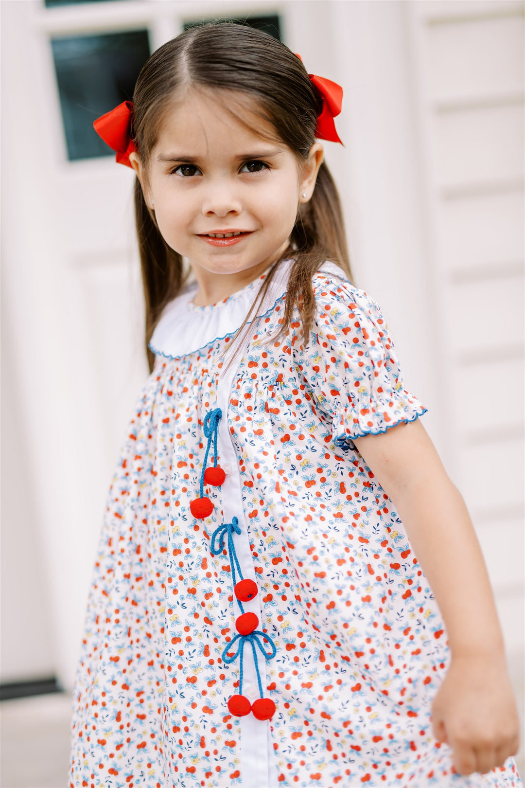 Foliage Cherry Dress