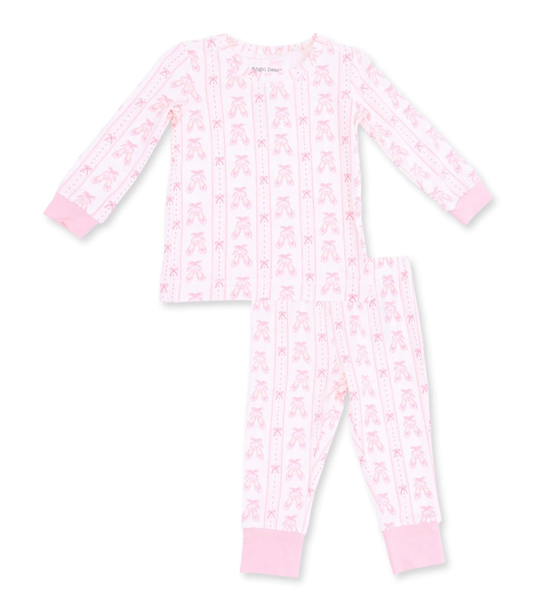Long Sleeve Loungewear- Ballet Toile