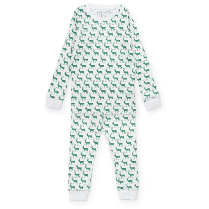 Grayson Pajama Set- Woodland Deer