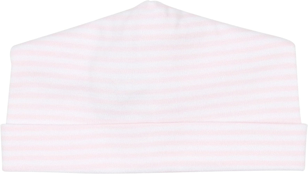 Magnolia Baby Hat- pink stripe