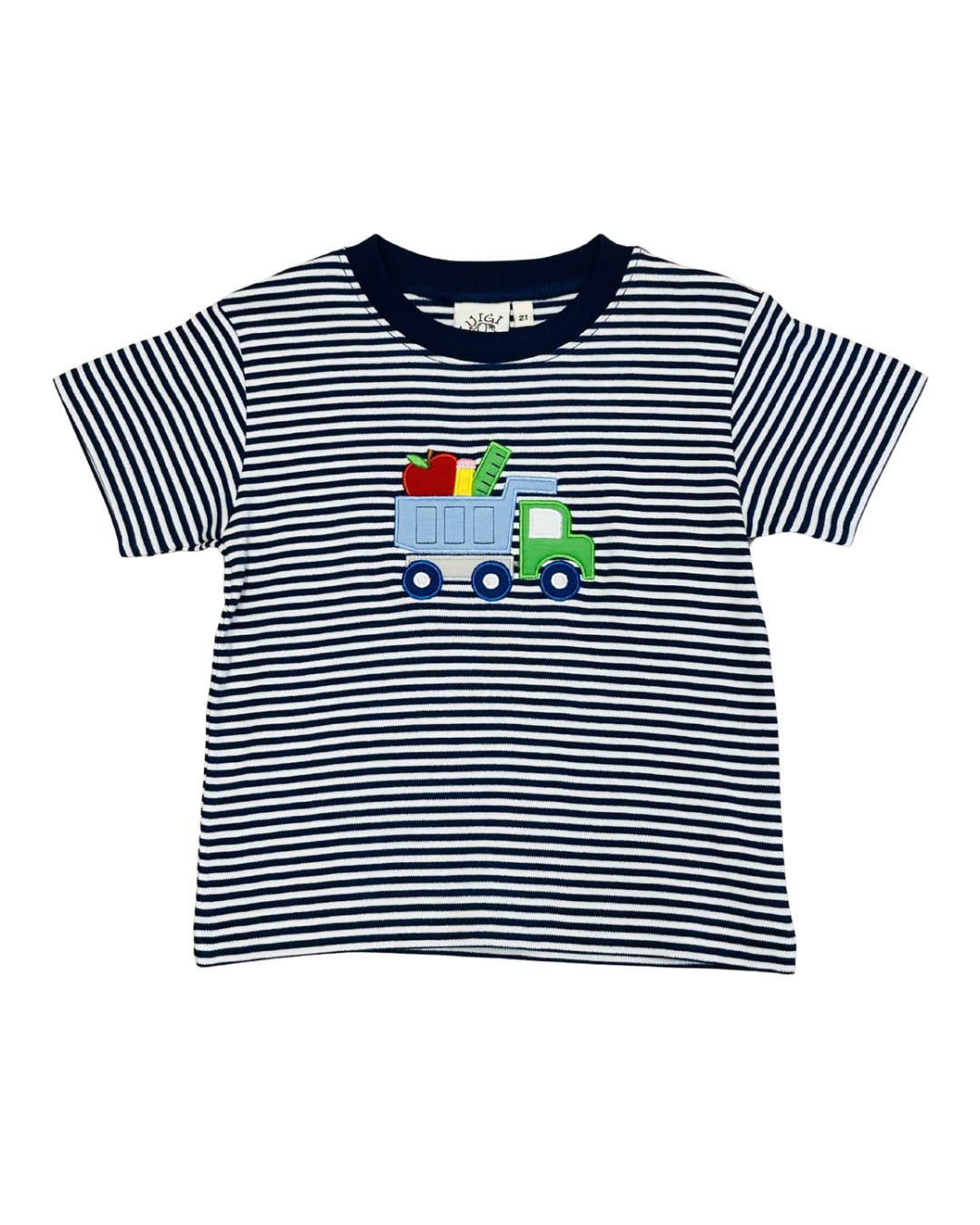 Short Sleeve Tee-  School Dump Truck