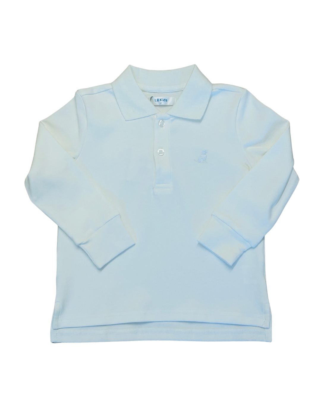 Knit Polo- White