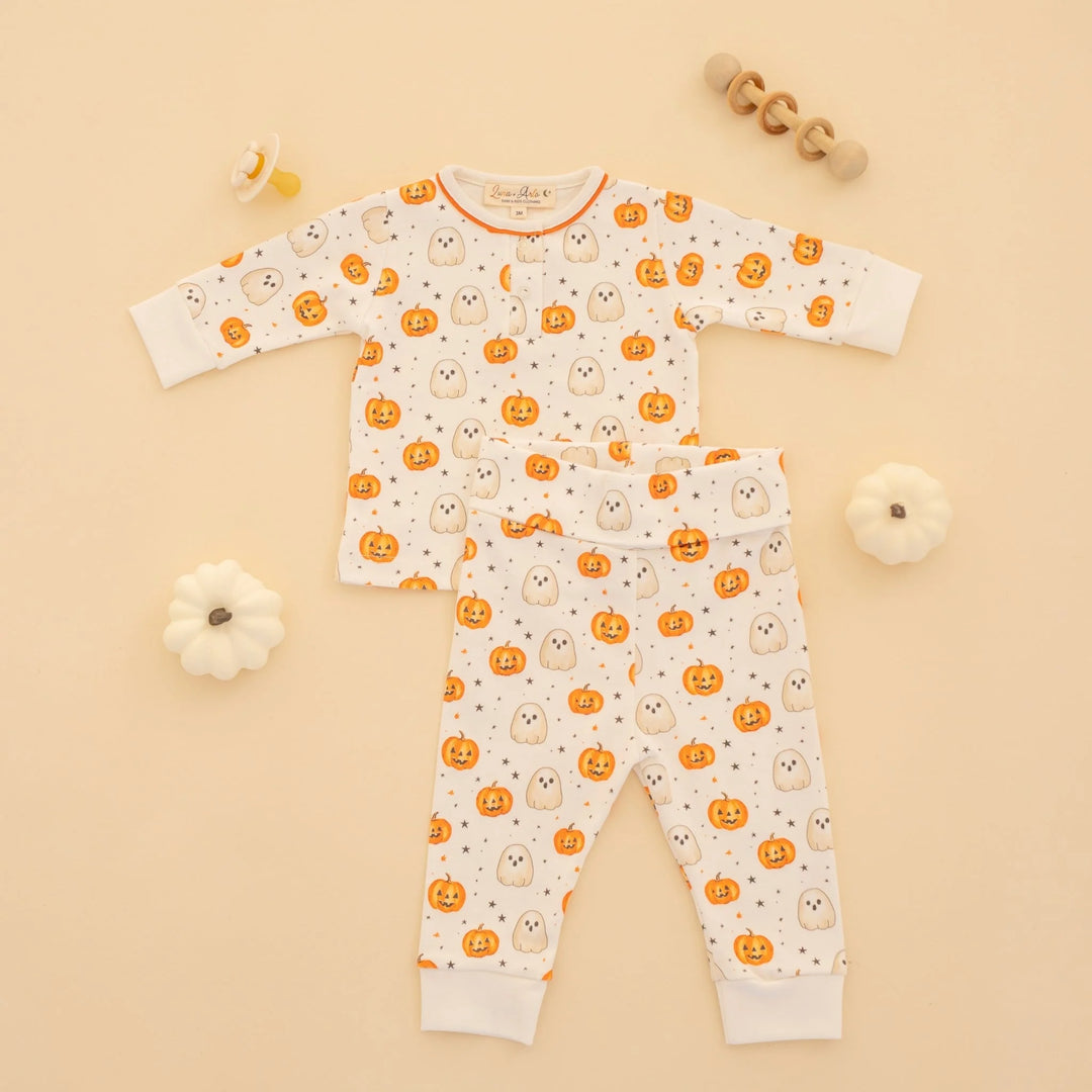 Pumpkin and Boo Pajamas