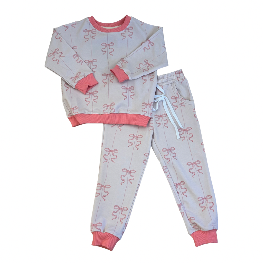 Bow Jogger Set