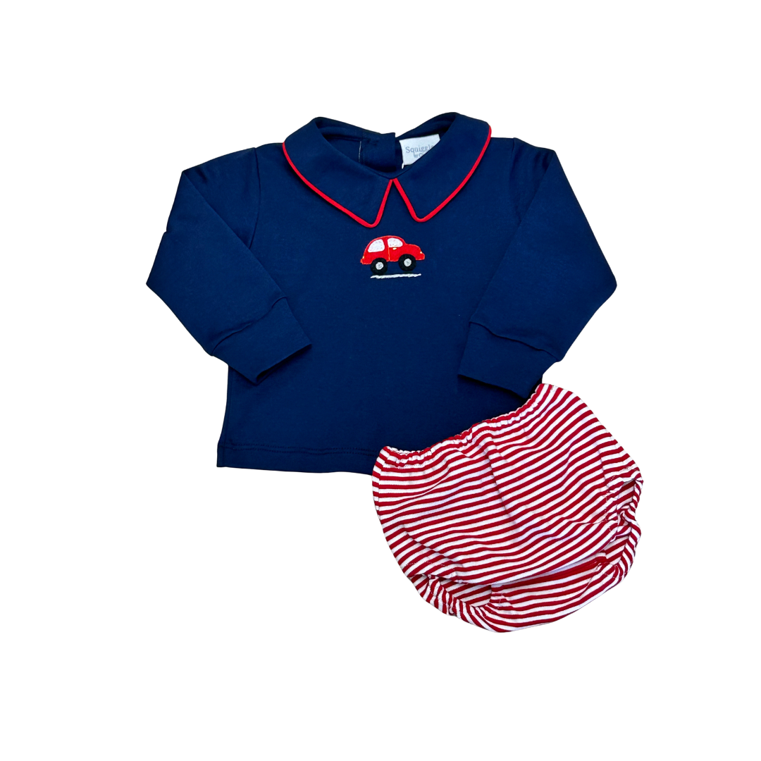 Squiggles Diaper Set- Car