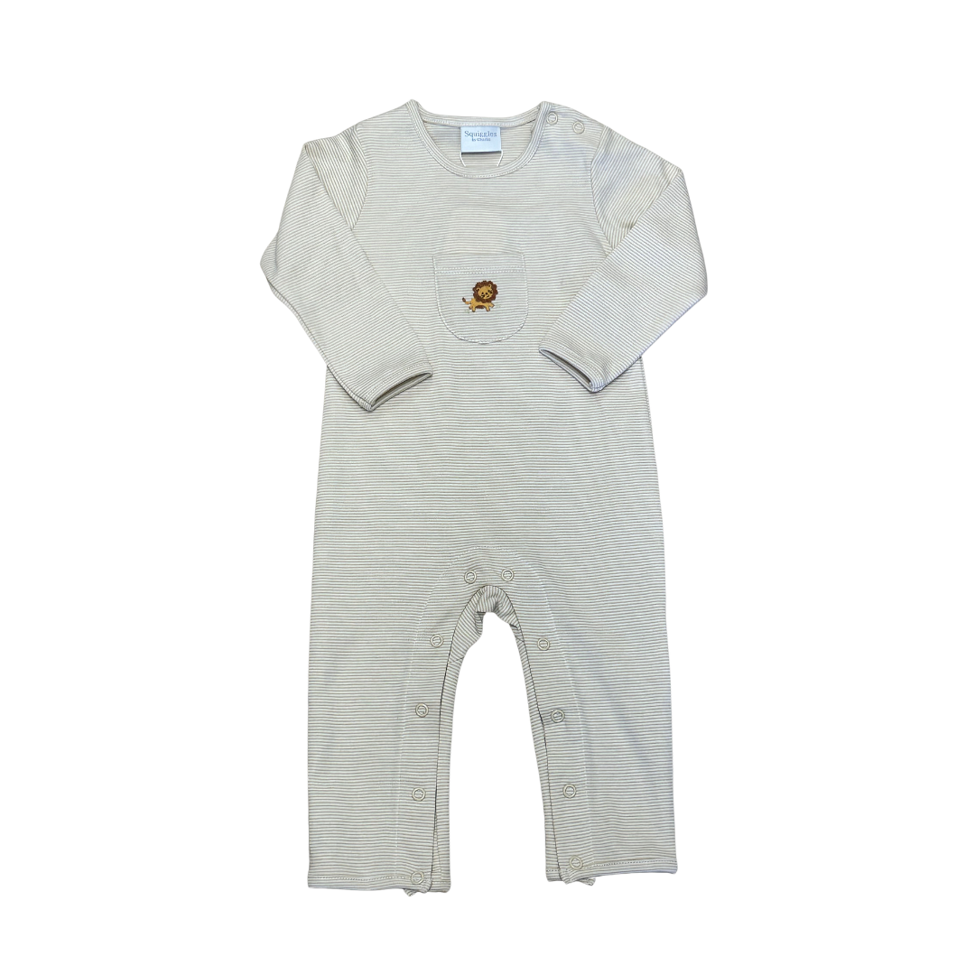 Squiggles Coverall- Lion