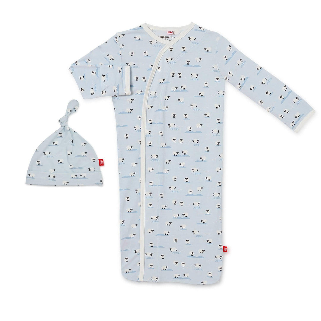 Magnetic Me - Baa Baa Baby blue gown and hat