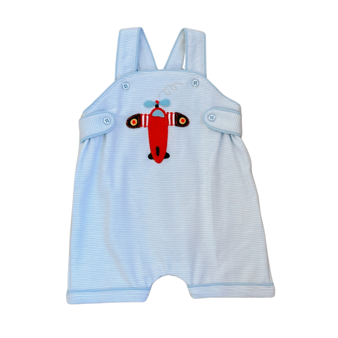 Tabbed Sunsuit- Airplane