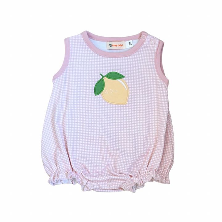 Knit Bubble- Lemon Applique