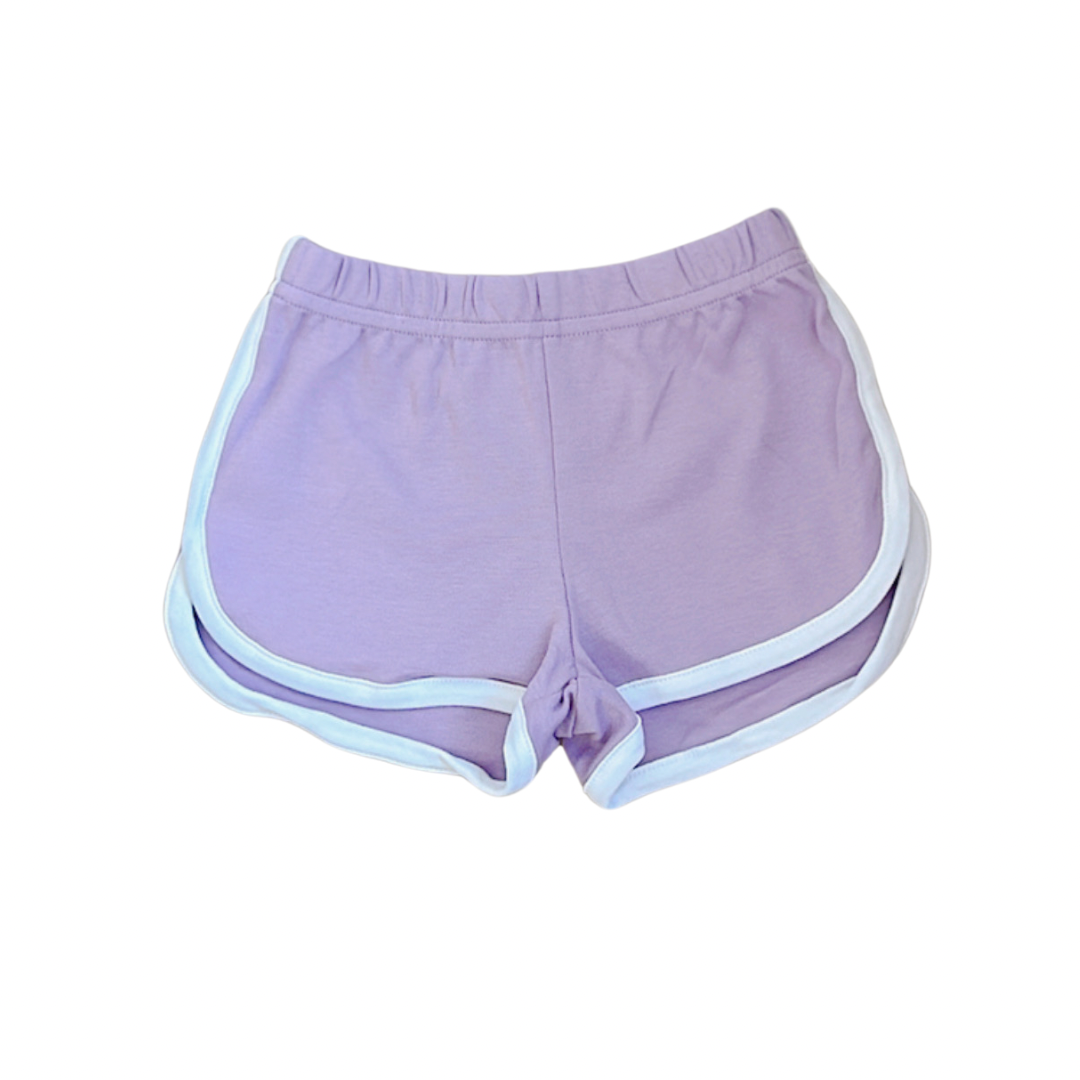 Knit Shorts- Lavender