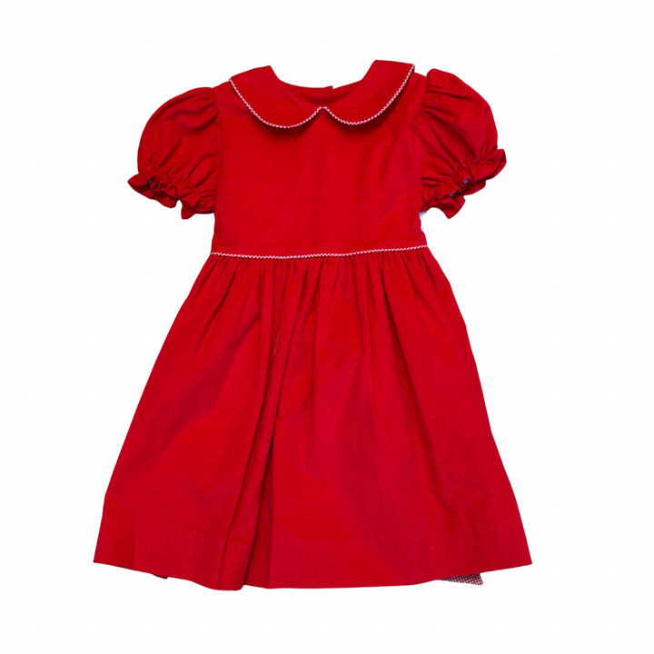 Red Windsor Bow Back Dress
