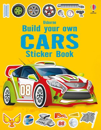 Build Your Own Cars sticker book