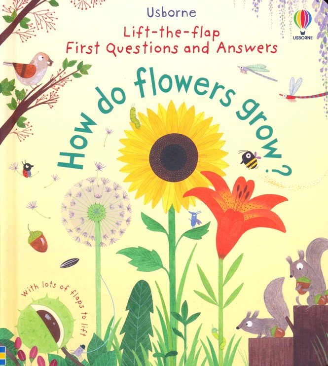 How Do Flowers Grow? Interactive book